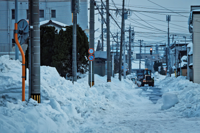 除雪風景