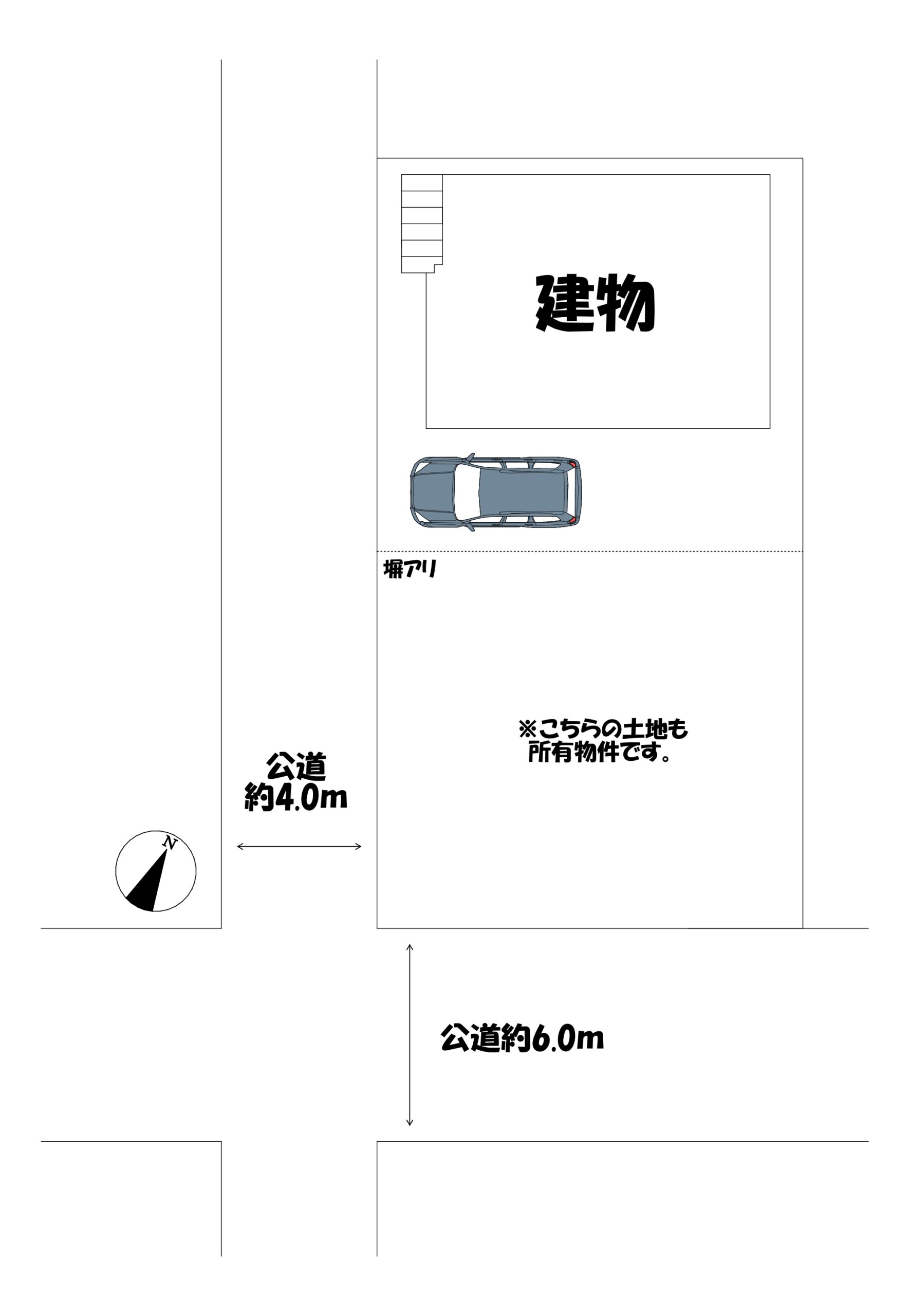 啓北町 菅原様 配置図 | 株式会社エリアネット